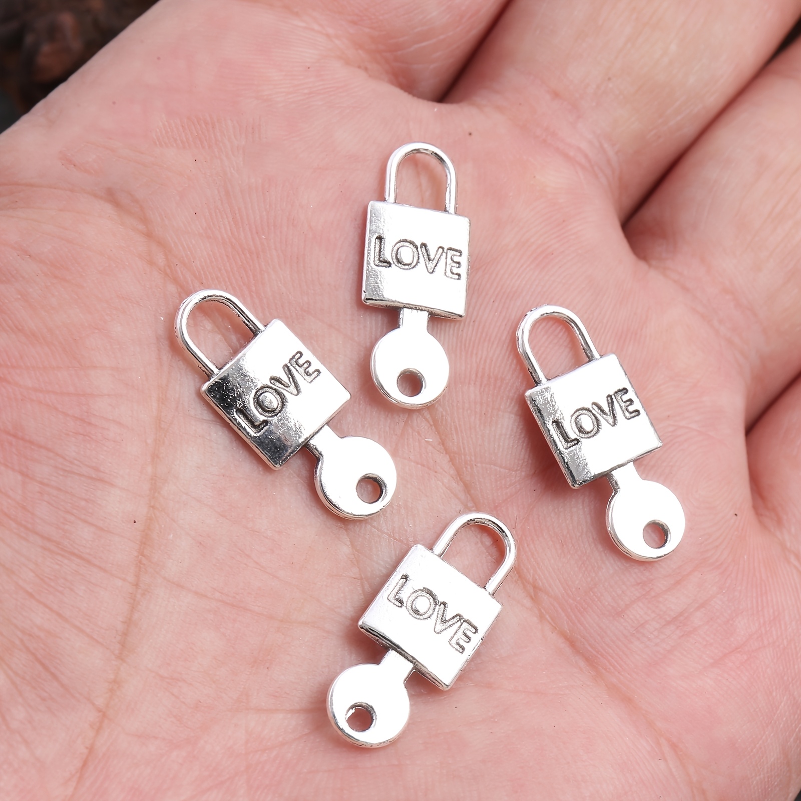 13pcs Retro Key-Integrated Mini Charms Set, Unique Gift